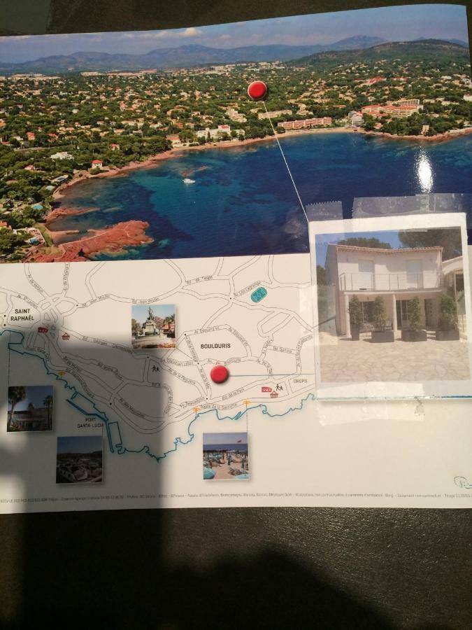 "Les Alizes" Cote Jardin Proche Bord De Mer Сен-Рафаэль Экстерьер фото