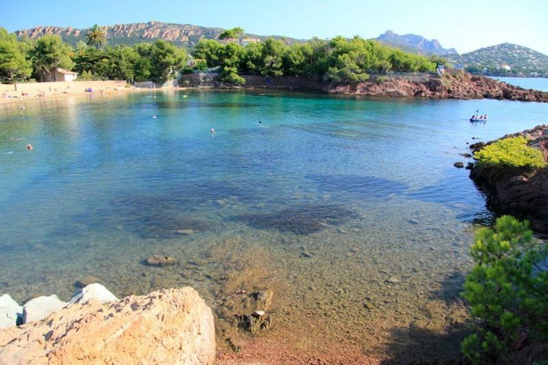 "Les Alizes" Cote Jardin Proche Bord De Mer Сен-Рафаэль Экстерьер фото